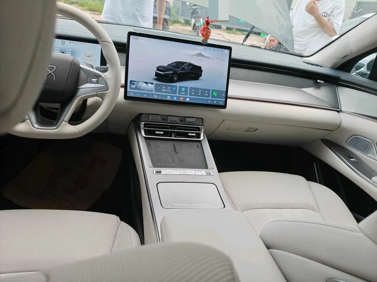 BYD 2025 Han l DM-i 1.5T stepless 200KM laser Radar exclusive automatic gear 5