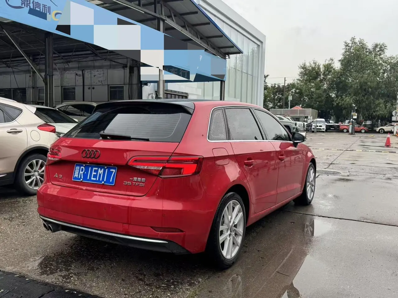 Audi 2020 A3 Sportback 1.4TFSI 35TFSI aggressive (modified) automatic gear 4