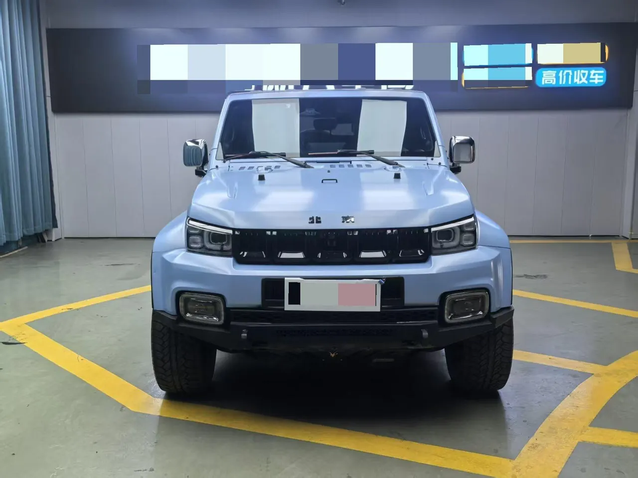 Beijing 2021 BJ40 2.0T four-wheel drive blade hero version chivalrous automatic gear 3