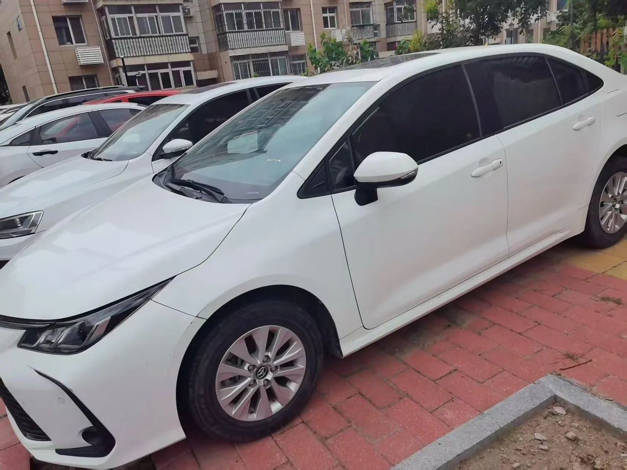 Toyota 2021 corolla 1.2T stepless elite version of automatic gear 4