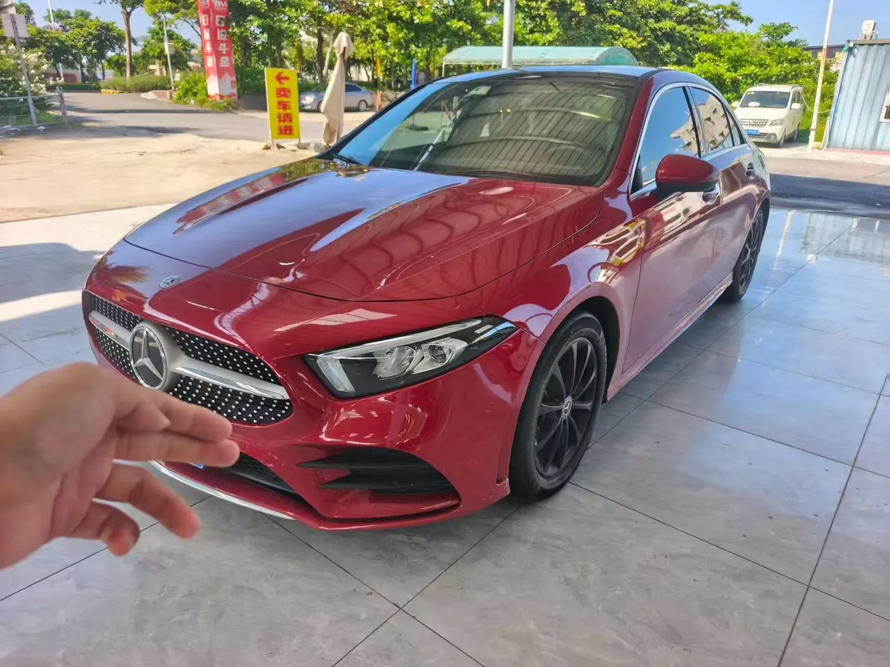 Open image lightbox: Mercedes Benz Class A 2020 A 200 L 1.3T Dynamic (Modified) Automatic Gear