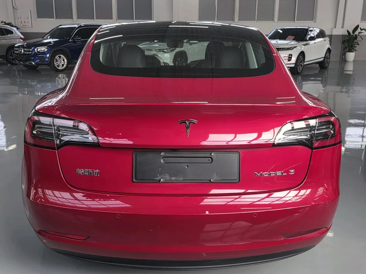 Tesla 2022 Model 3 rear-wheel drive version of automatic transmission 3