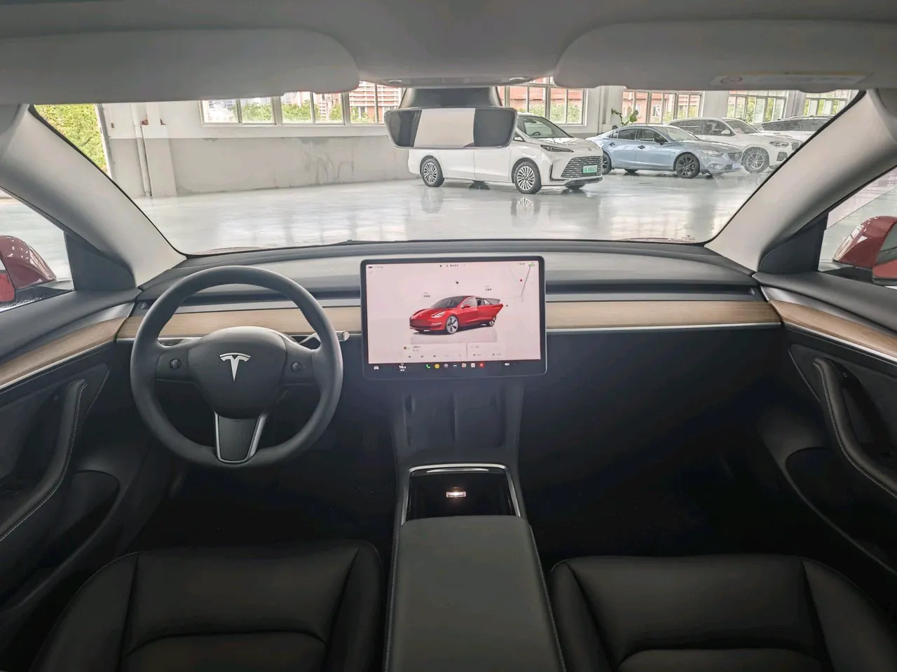Tesla 2022 Model 3 rear-wheel drive version of automatic transmission 7