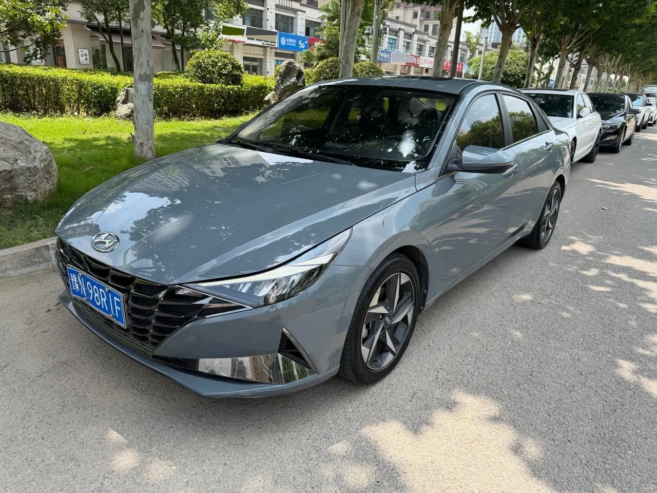 Hyundai 2021 Elantra-sedan 1.5 stepless GLX elite automatic gear - View 1