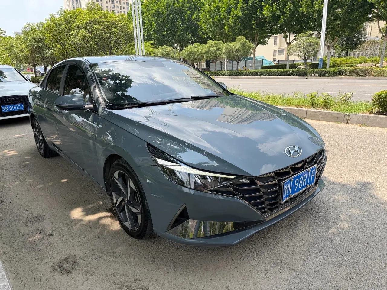 Hyundai 2021 Elantra-sedan 1.5 stepless GLX elite automatic gear 2