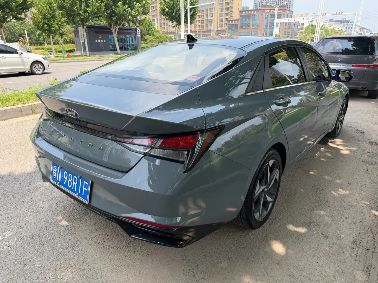Hyundai 2021 Elantra-sedan 1.5 stepless GLX elite automatic gear 3