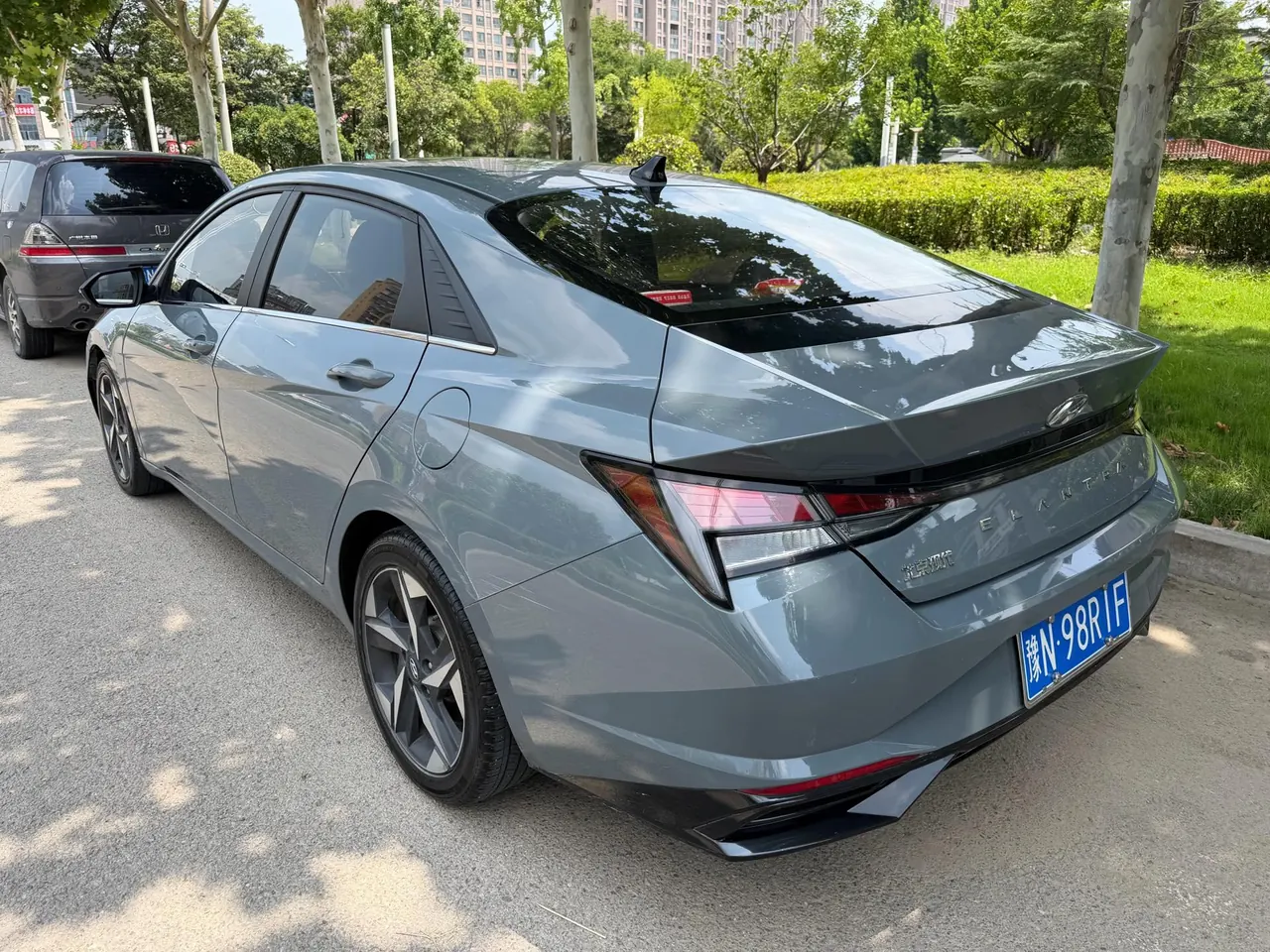 Hyundai 2021 Elantra-sedan 1.5 stepless GLX elite automatic gear 4