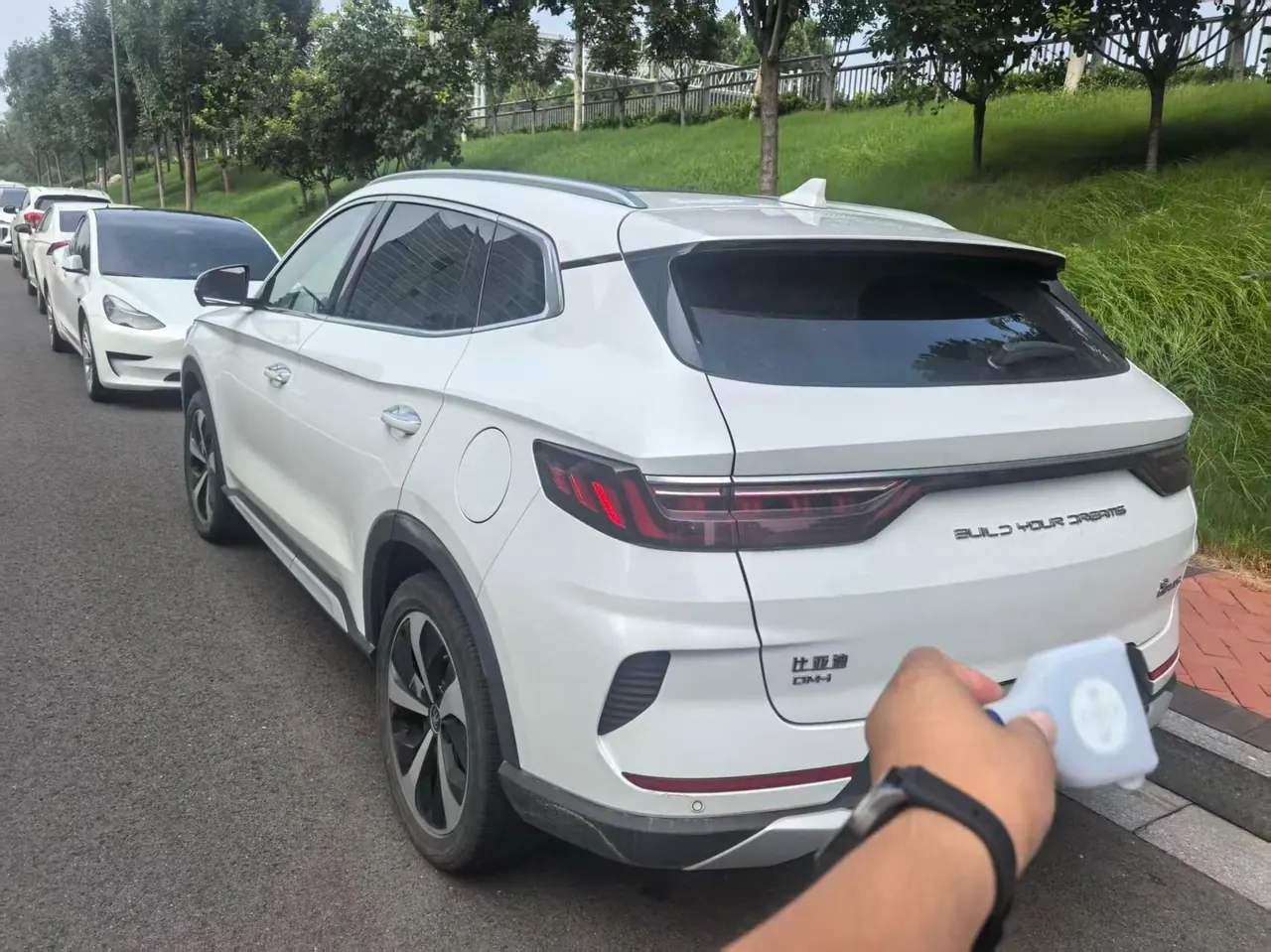 BYD Song PLUS New Energy 2021 Song PLUS DM-i 1.5 Stepless 110KM Flagship Automatic Gear 8