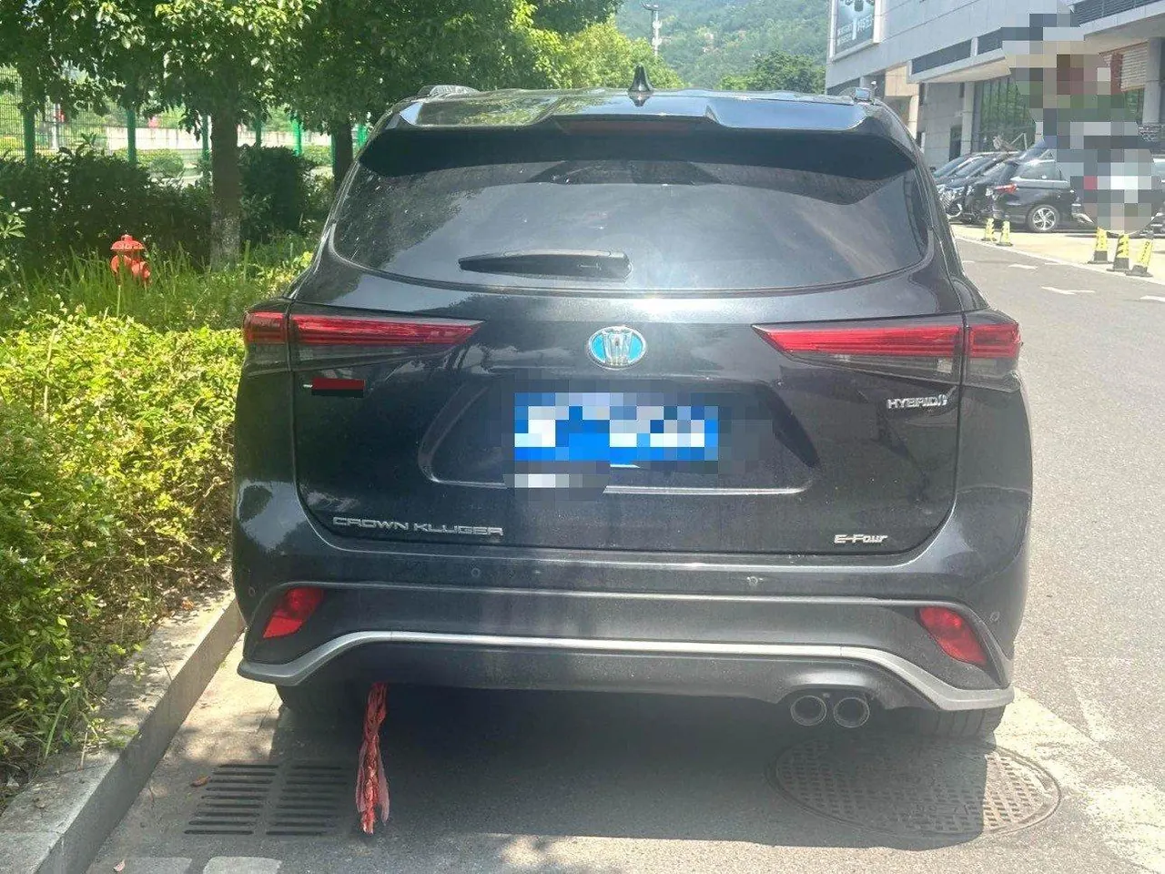 Toyota 2022 Crown Land Release 2.5 Stepless Four-wheel Drive Premium Edition Automatic Gear 9