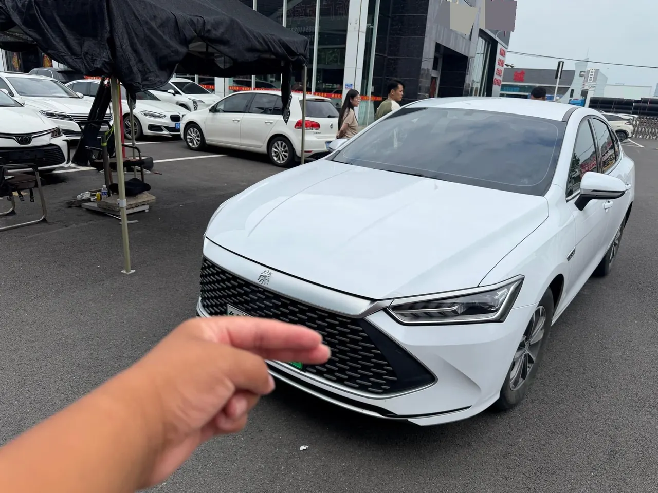 BYD 2025 Qin PLUS DM-i 1.5 stepless intelligent driving version 55KM leading automatic gear - View 1