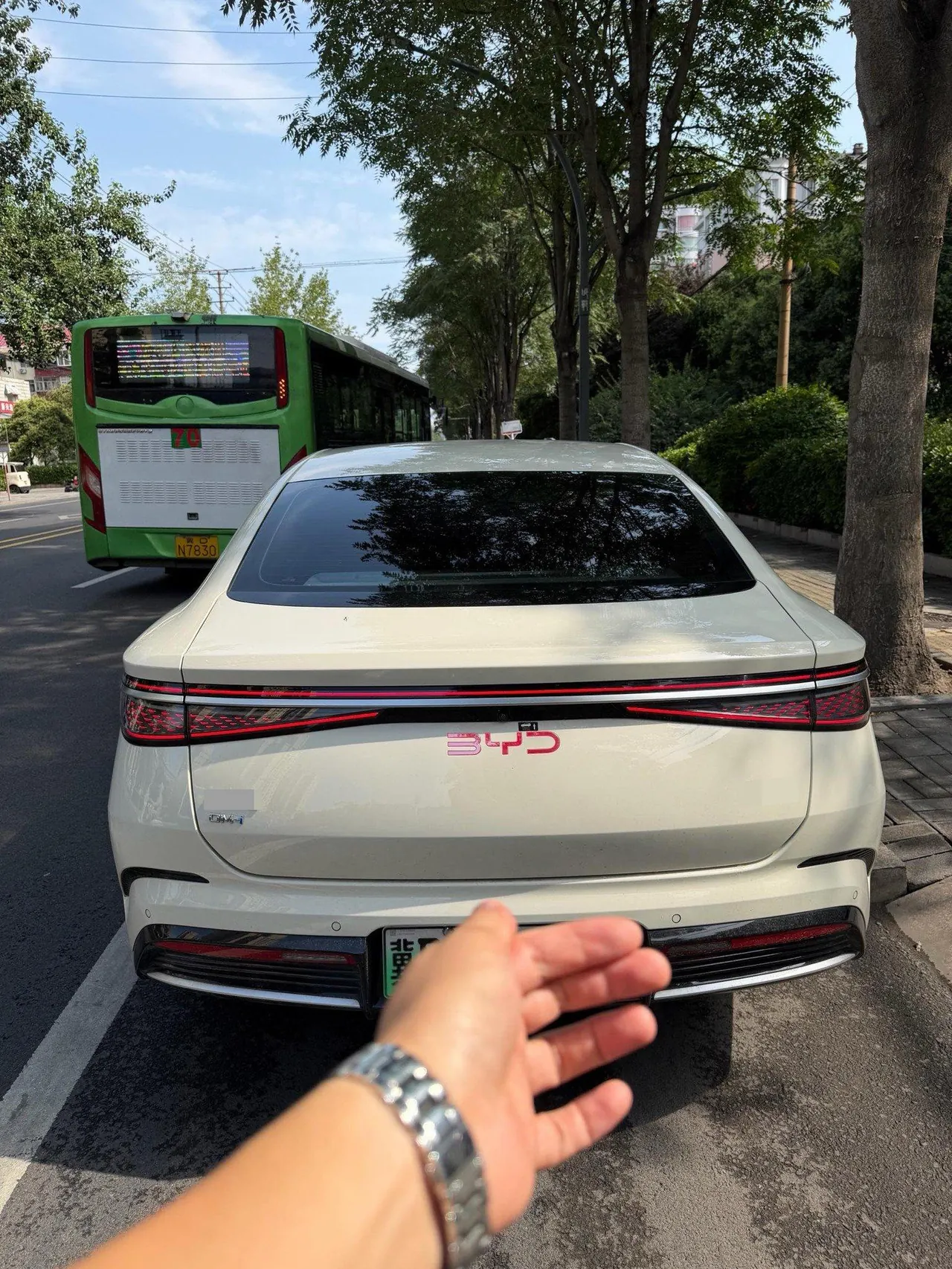 BYD 2025 seals 07 DM-i 1.5 stepless 70km elite automatic gear 2
