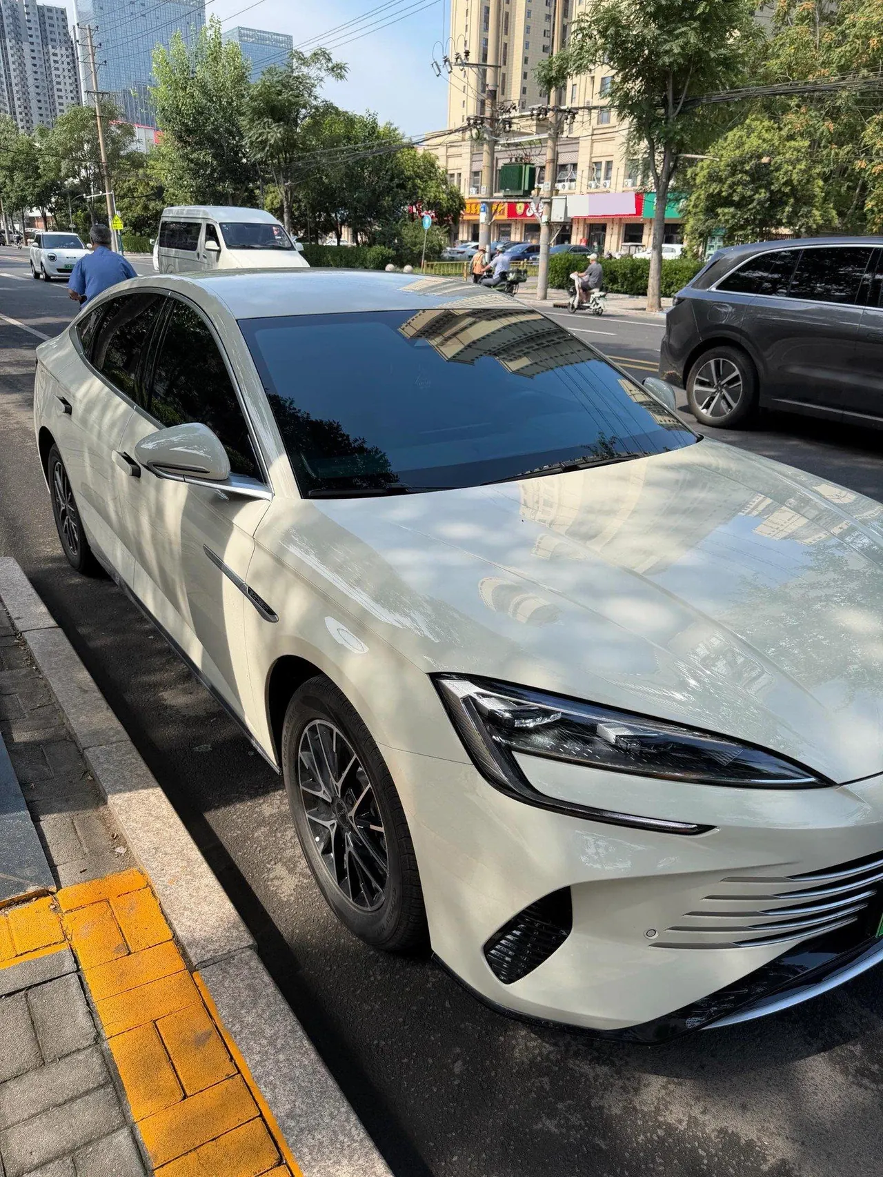 BYD 2025 seals 07 DM-i 1.5 stepless 70km elite automatic gear 3
