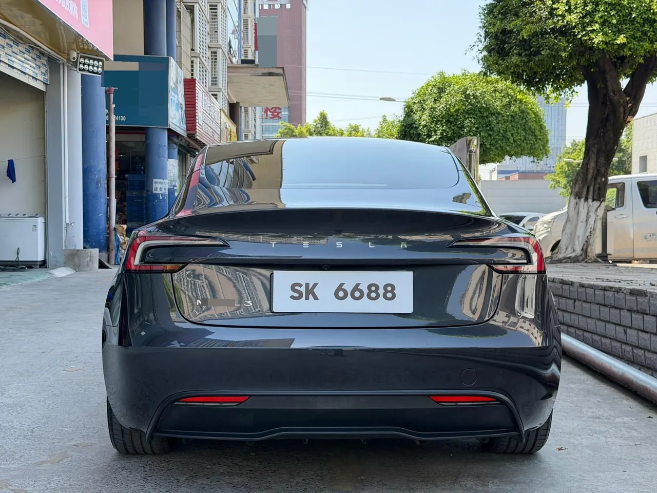 Tesla 2025 Model 3 rear-wheel drive version of automatic transmission 9