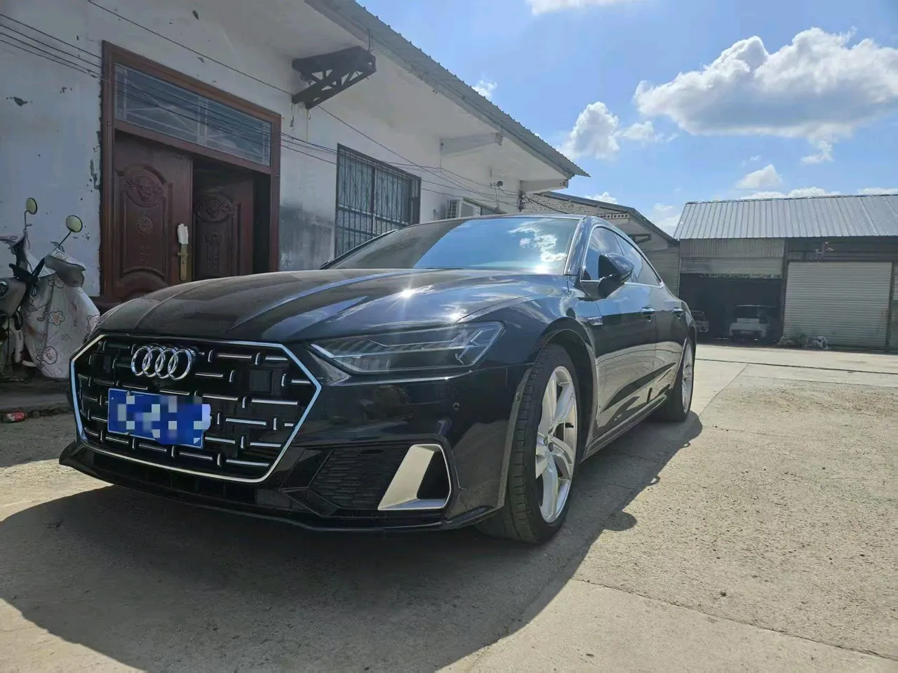 Audi 2022 A7L 2.0TFSI 45TFSI Quattro S-line Black Samurai Edition Automatic Gear - View 1