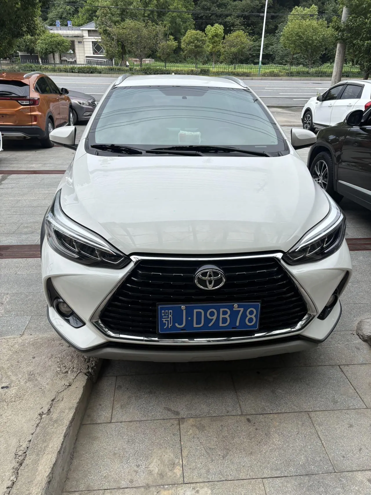 Toyota yaris 2022 YARiS L to dazzle 1.5 stepless leading PLUS version of automatic gear 2