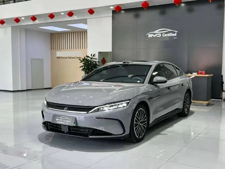 BYD 2025 Han DM-i 1.5T stepless 125KM laser Radar intelligent driving automatic gear - View 1