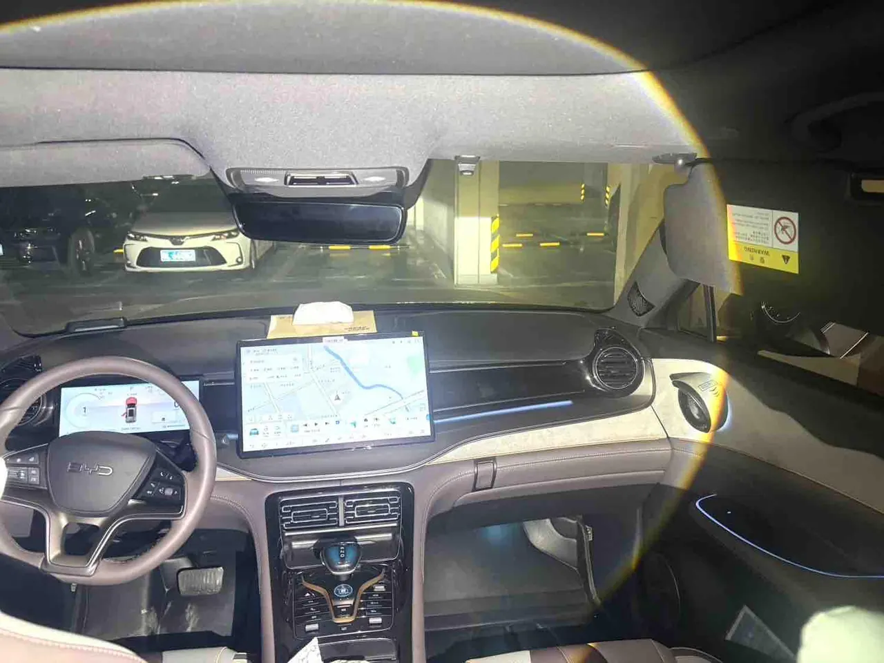 BYD 2024 frigates 07 DM-i 1.5T stepless glory version 100KM luxury automatic gear 10