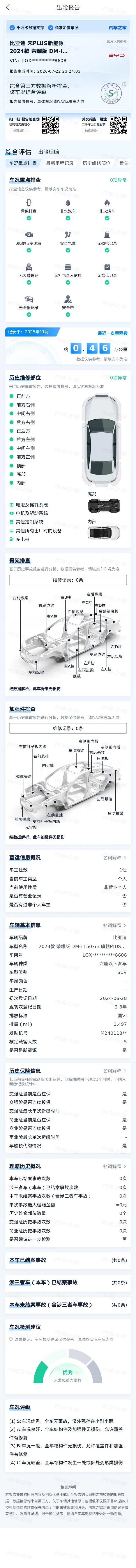 BYD 2024 frigates 07 DM-i 1.5T stepless glory version 100KM luxury automatic gear 12