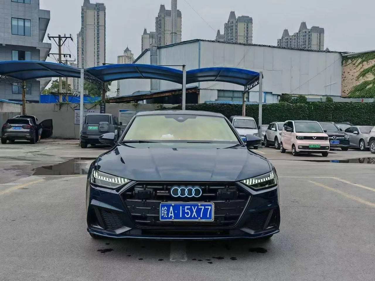 Audi 2022 A7L 2.0TFSI 45TFSI S-line Zhumeng Youth Edition Automatic Gear 2
