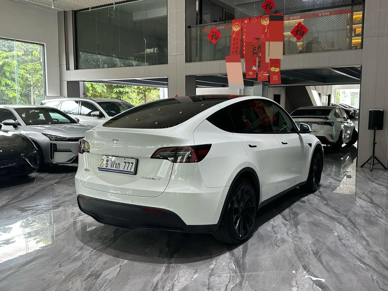 Tesla 2022 Model Y rear-wheel drive version automatic transmission 9
