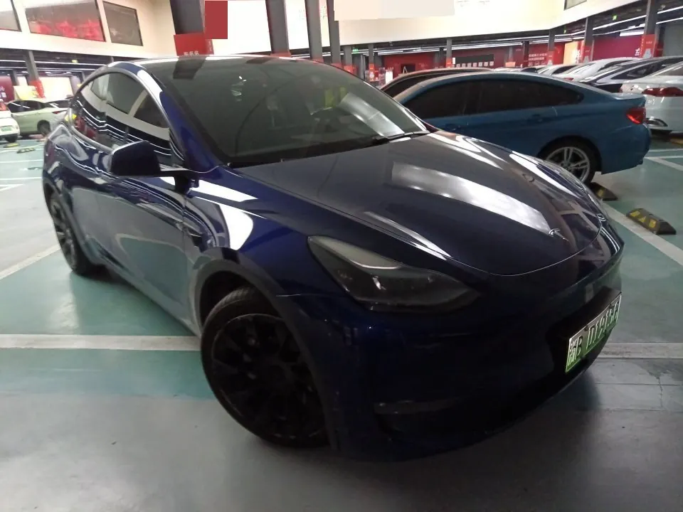 Tesla 2021 Model Y long endurance all-wheel drive version (modified) automatic gear 2