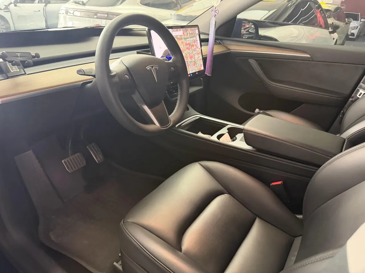 Tesla 2021 Model Y long endurance all-wheel drive version (modified) automatic gear 5