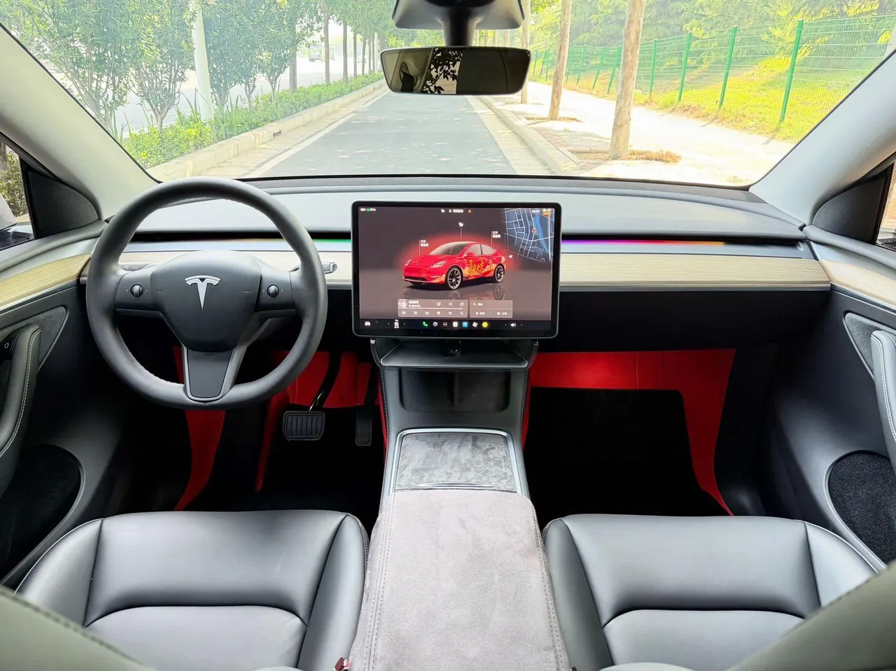 Tesla 2022 Model Y rear-wheel drive version (facelift) automatic gear 5