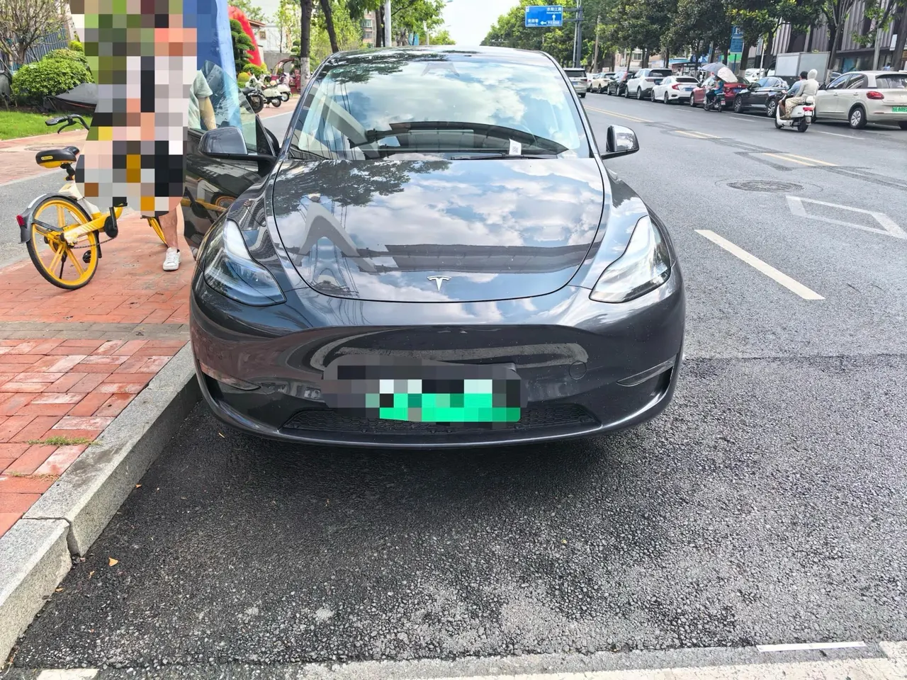 Tesla 2024 Model Y long endurance all-wheel drive version automatic transmission 6