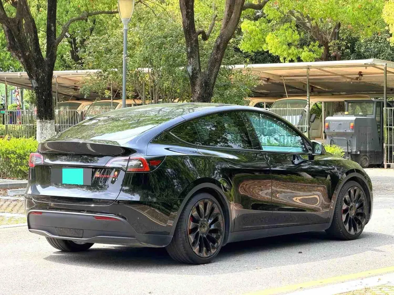 Tesla 2021 Model Y Performance high-performance all-wheel drive version automatic transmission 8