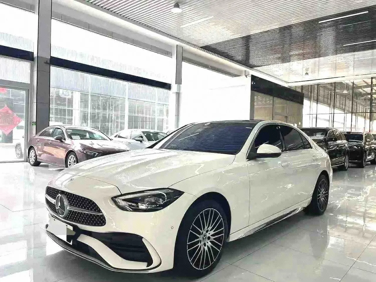 打开图片灯箱:Mercedes Benz Class C 2024 C 260 L 48V 1.5T Sports Edition (Modified) Automatic Gear