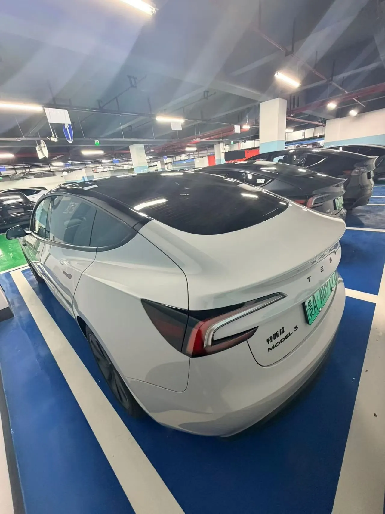 Tesla 2025 Model 3 rear-wheel drive version of automatic transmission 6
