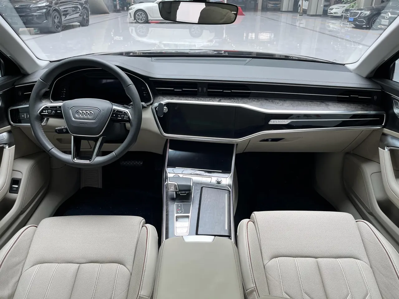 Audi 2021 A6L 48V 3.0TFSI 55TFSI Quattro enjoy elegant automatic gear 5