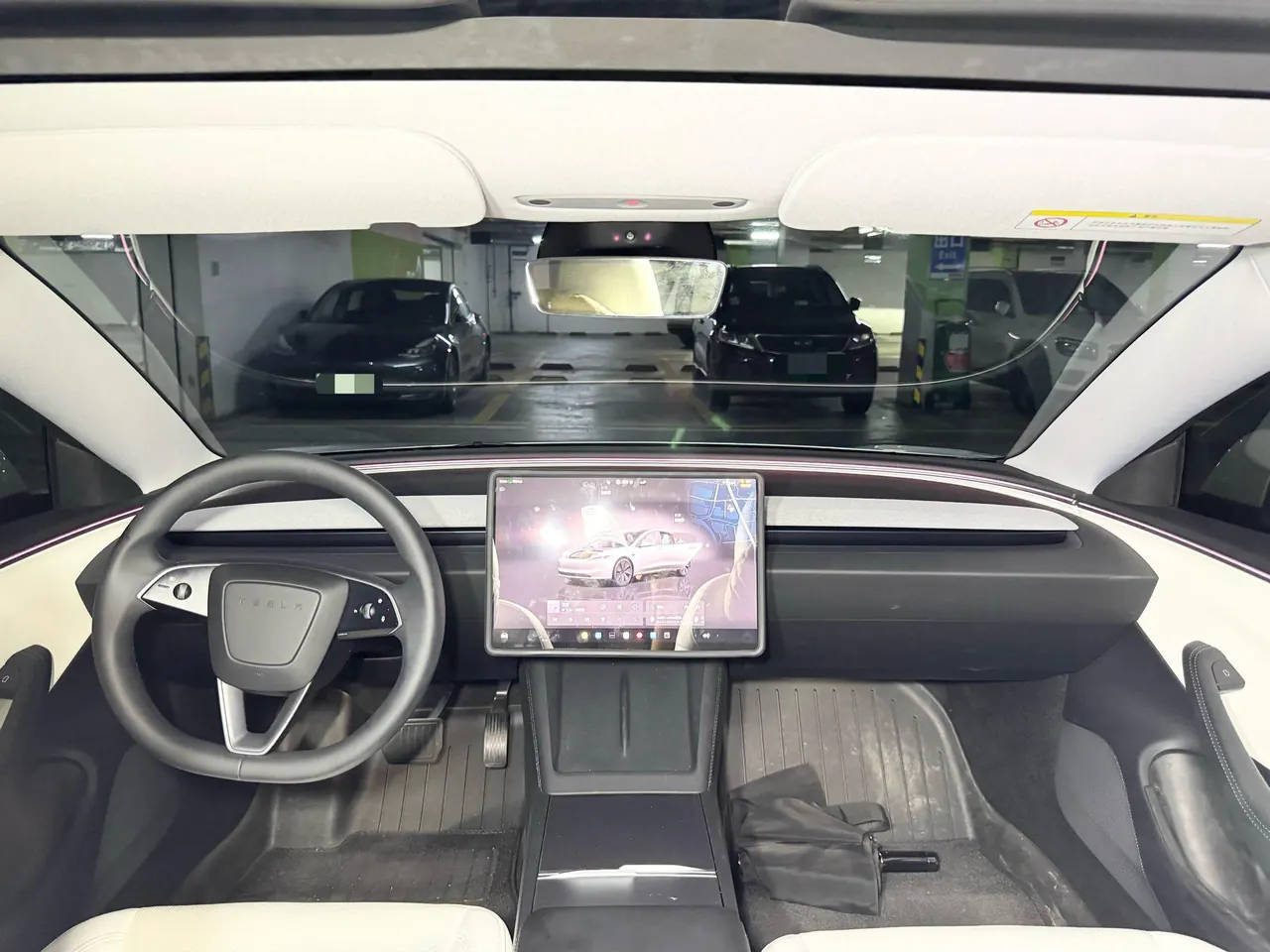 Tesla 2025 Model 3 rear-wheel drive version of automatic transmission 5