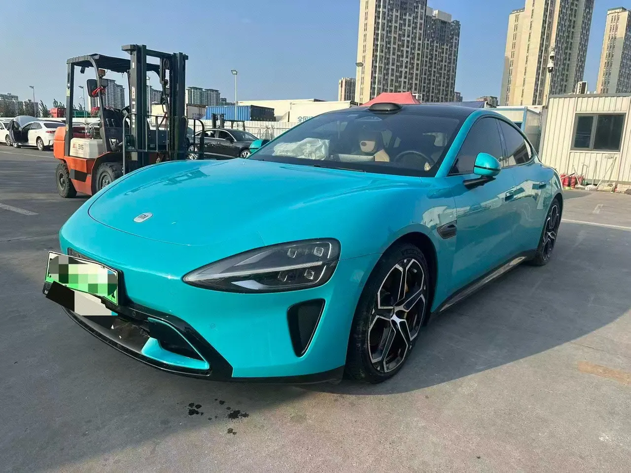 Open image lightbox: MI 2024 SU 7 700km Rear Drive Standard Founding Edition Automatic Gear