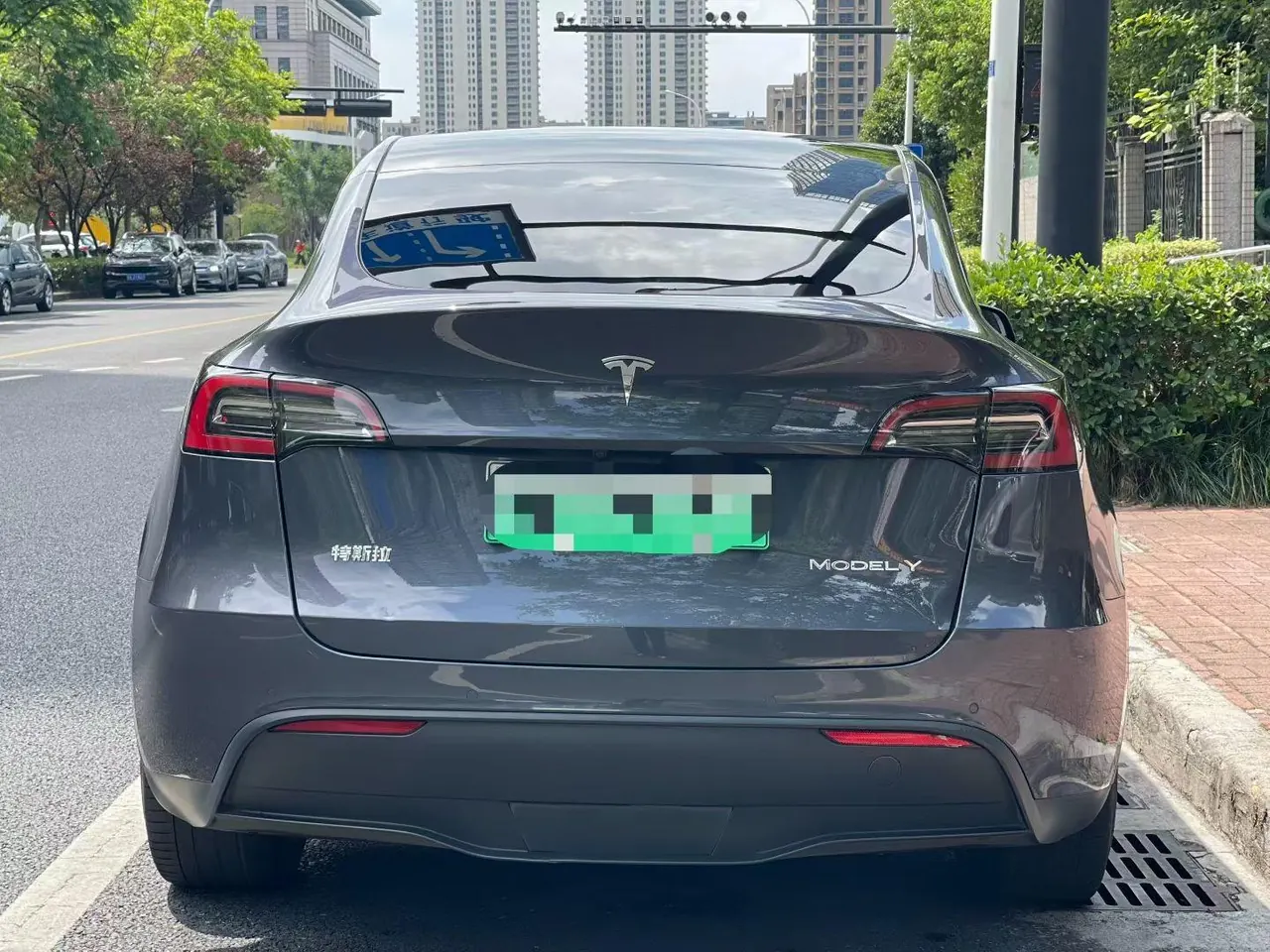 Tesla 2022 Model Y long endurance all-wheel drive version automatic transmission 4