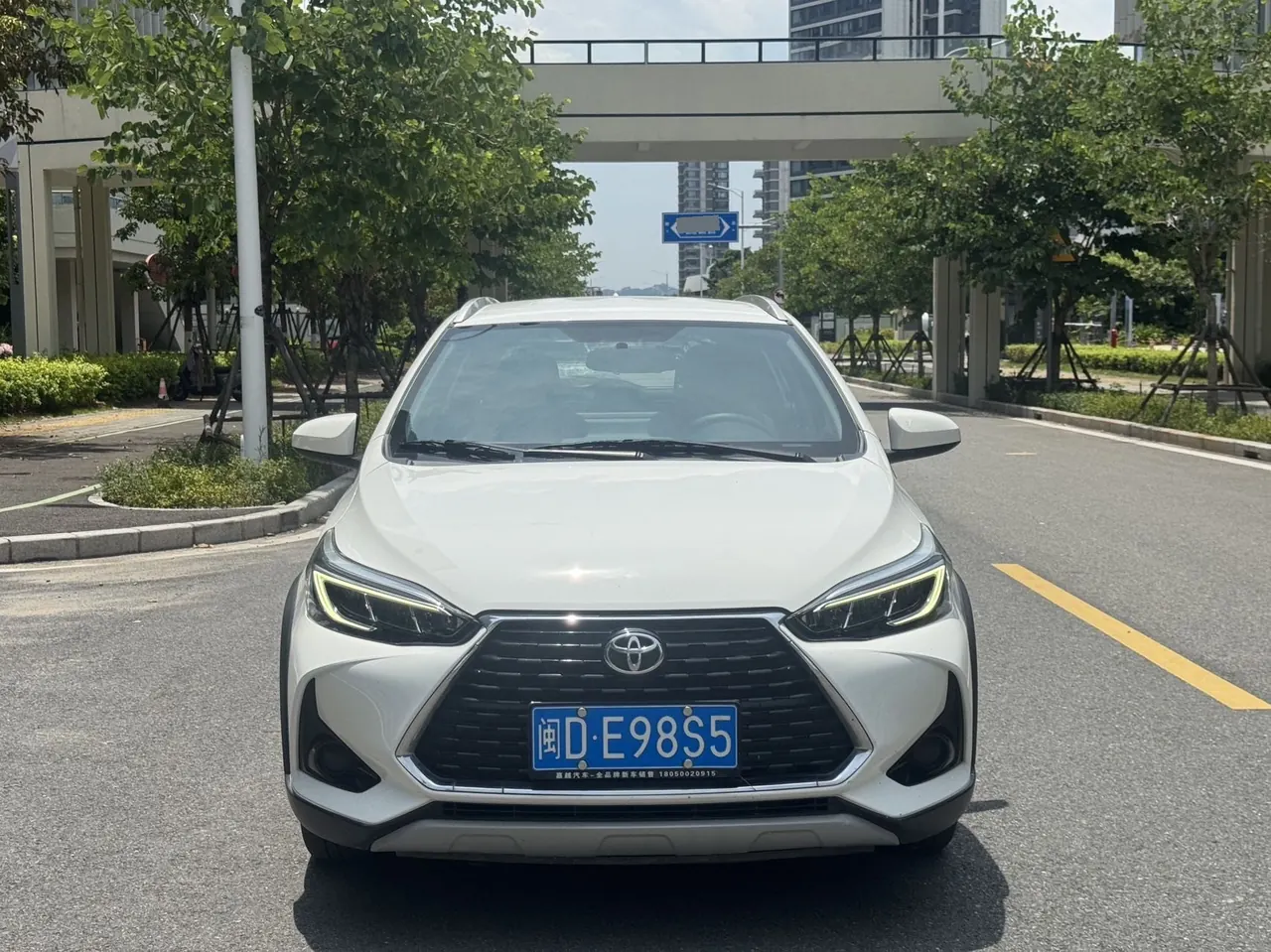 Toyota yaris 2022 YARiS L to dazzle 1.5 stepless leading PLUS version of automatic gear 2