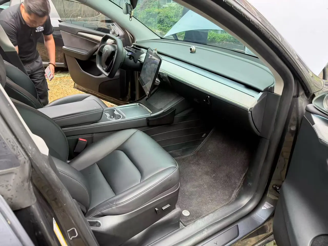 Tesla 2023 Model Y long endurance all-wheel drive version automatic transmission 4