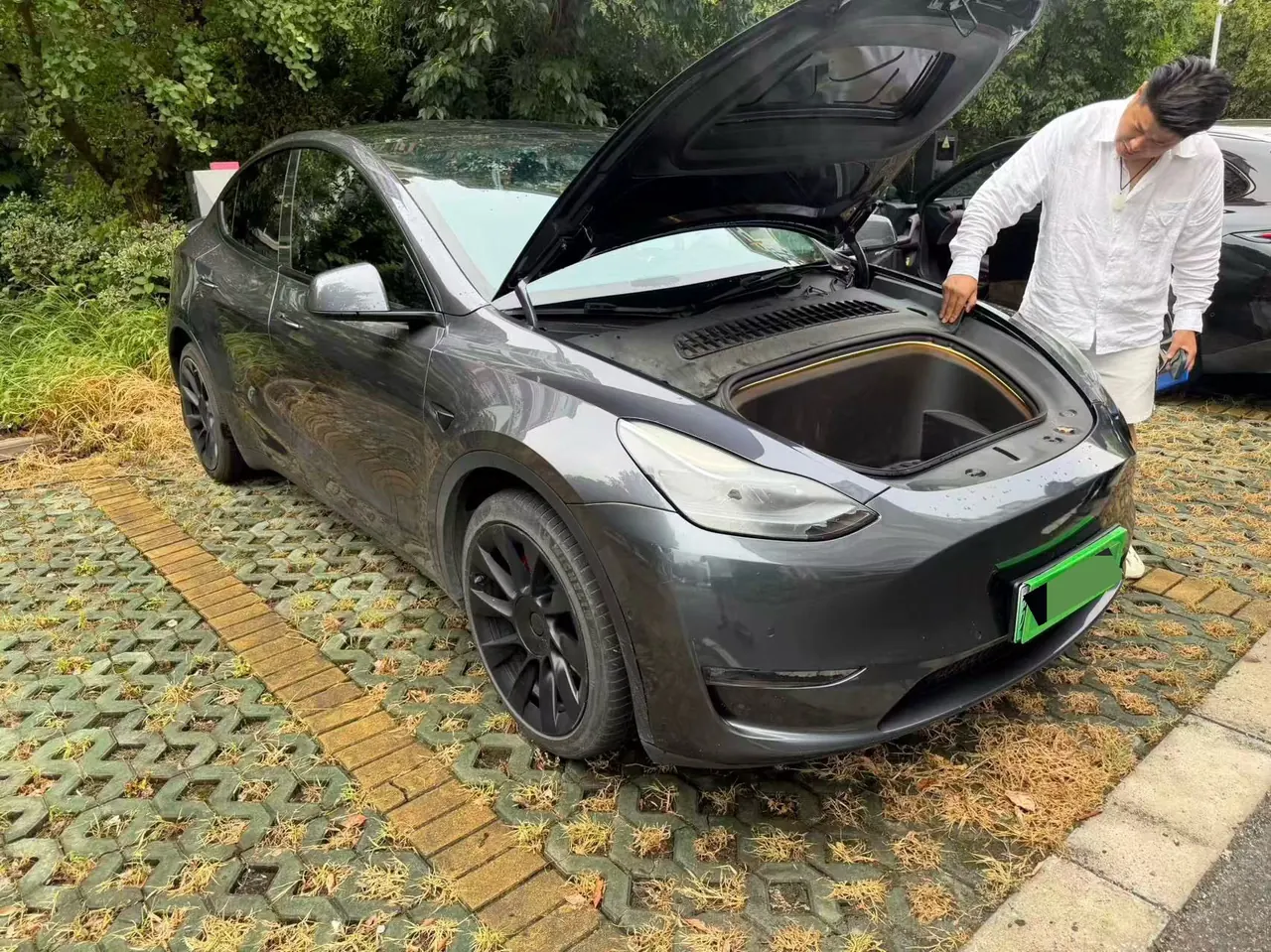 Tesla 2023 Model Y long endurance all-wheel drive version automatic transmission 5