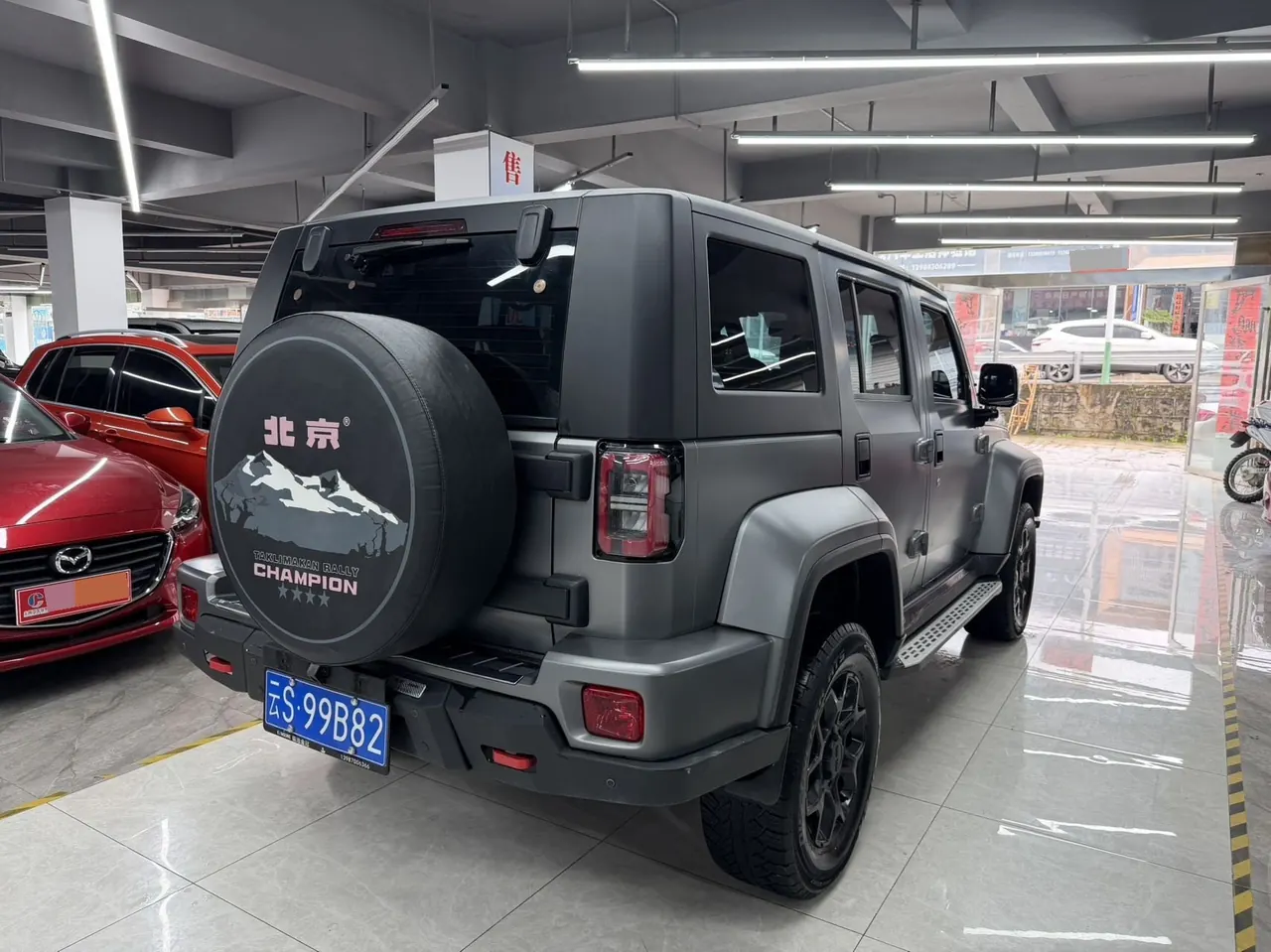 Beijing 2021 BJ40 2.0T Four-wheel Drive Ring Tower Champion Edition Automatic Gear 4