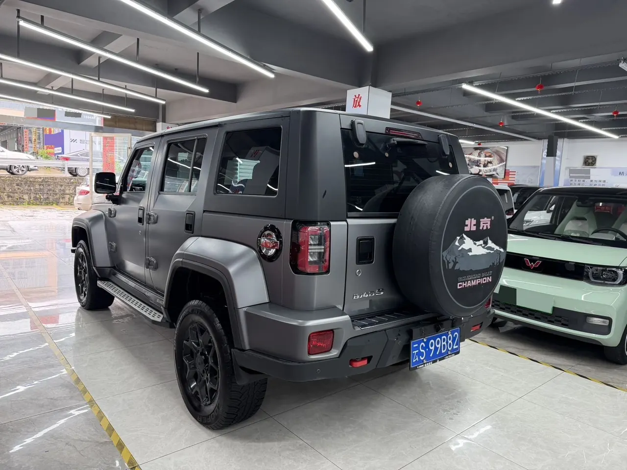 Beijing 2021 BJ40 2.0T Four-wheel Drive Ring Tower Champion Edition Automatic Gear 6