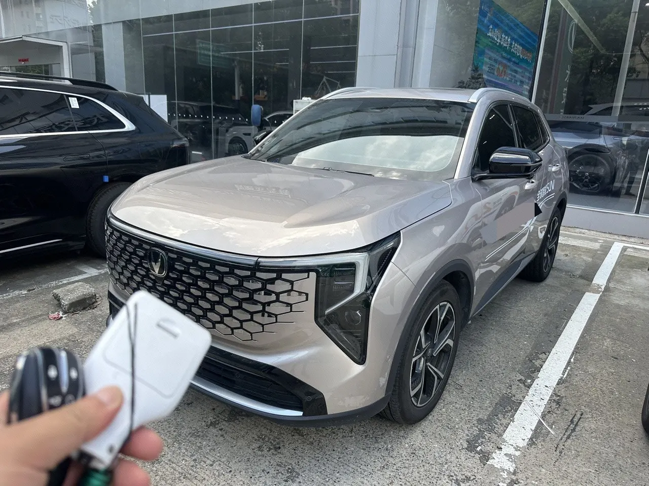 Open image lightbox: ChangAn 2026 CS55 PLUS 1.5T New Blue Whale Tianzhu Prestige Automatic