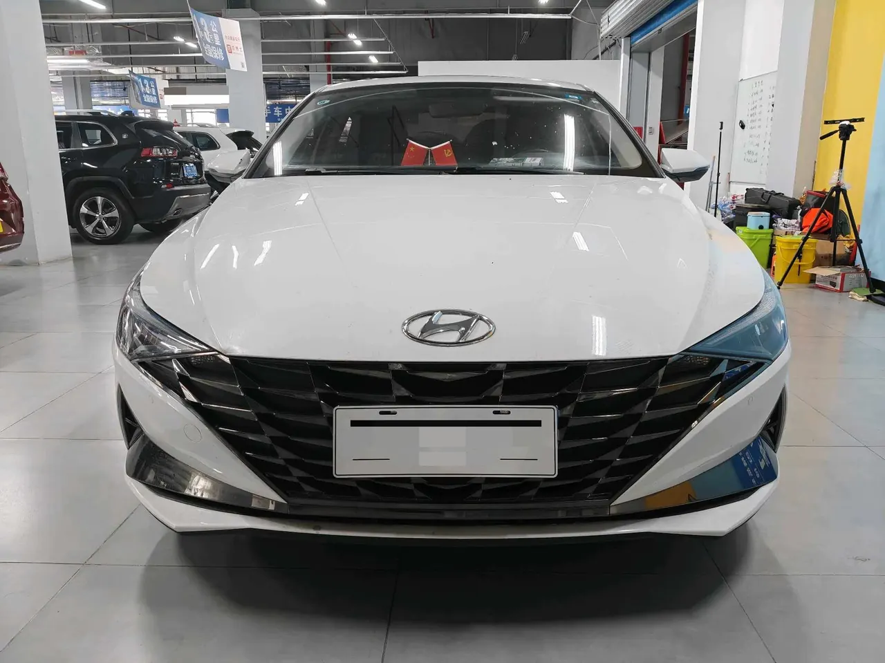 Hyundai 2022 Elantra-sedan 1.5 stepless GLX elite automatic gear 2