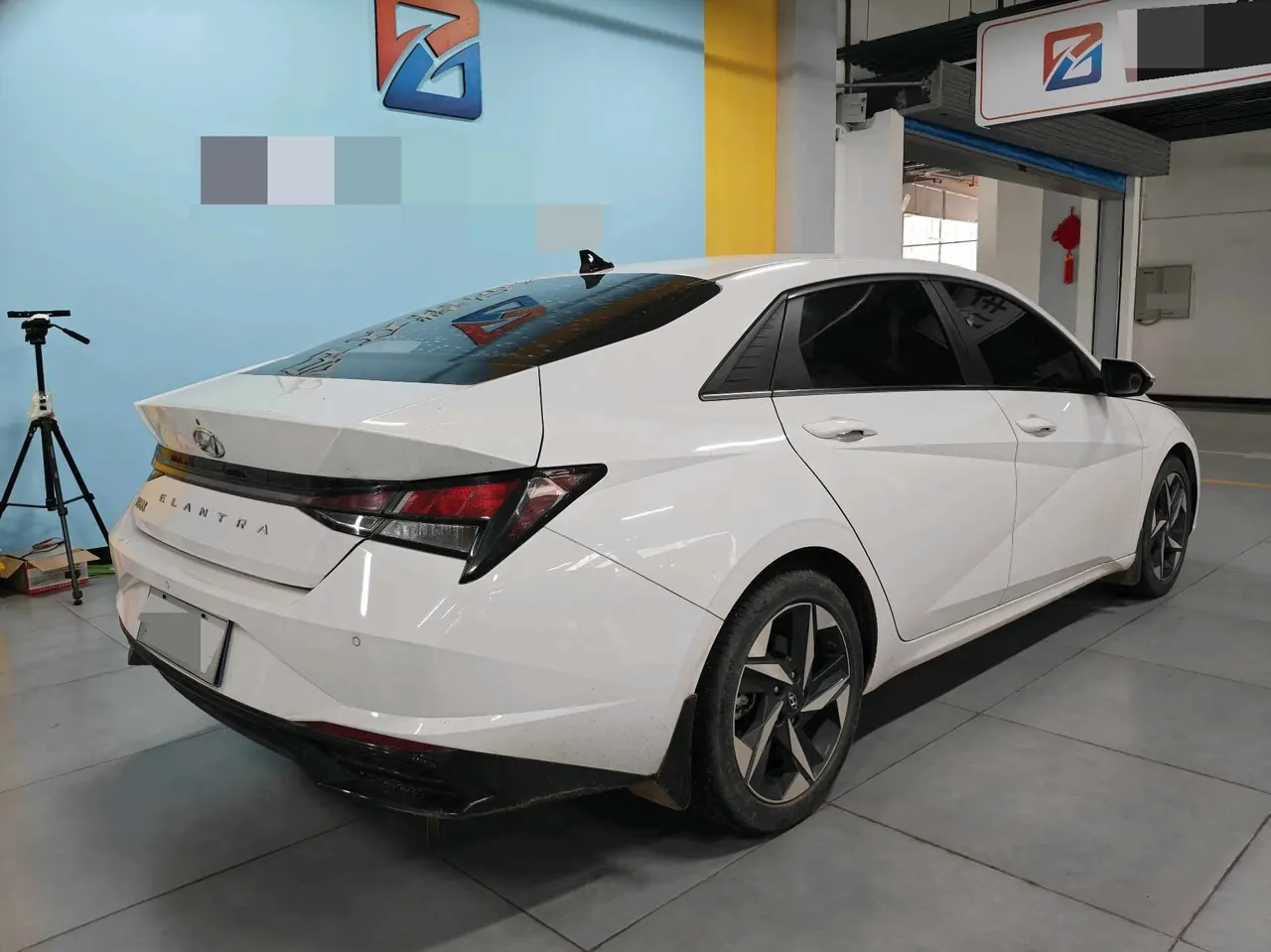 Hyundai 2022 Elantra-sedan 1.5 stepless GLX elite automatic gear 3