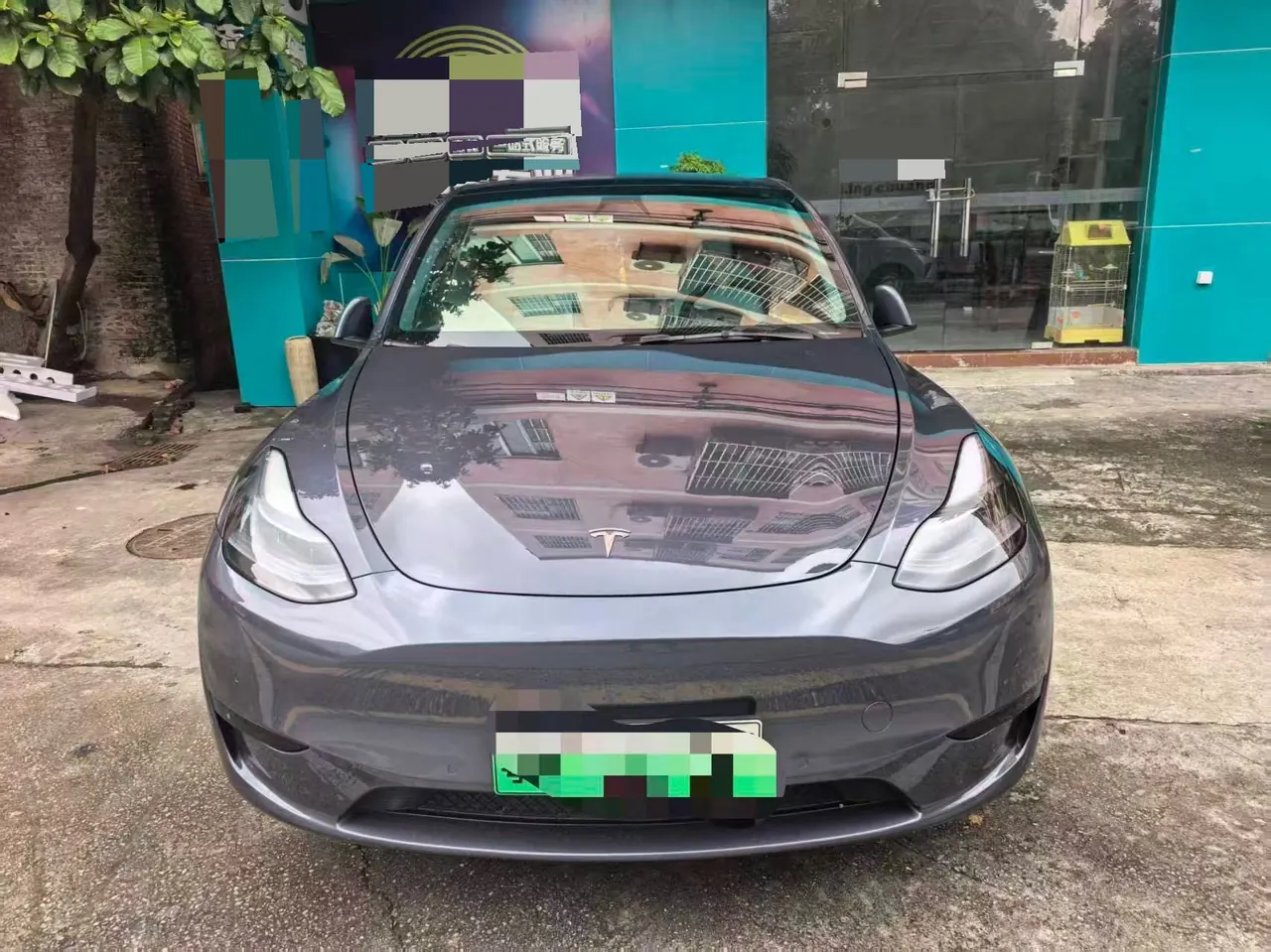 Tesla 2022 Model Y rear-wheel drive version (facelift) automatic gear 2