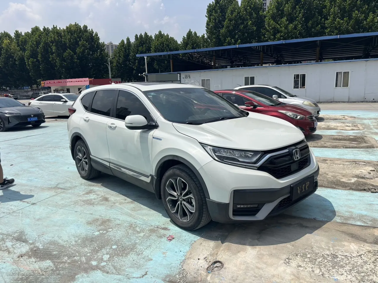 Honda 2021 CR-V hybrid 2.0 stepless two-wheel drive sharp and clean version automatic transmission 2