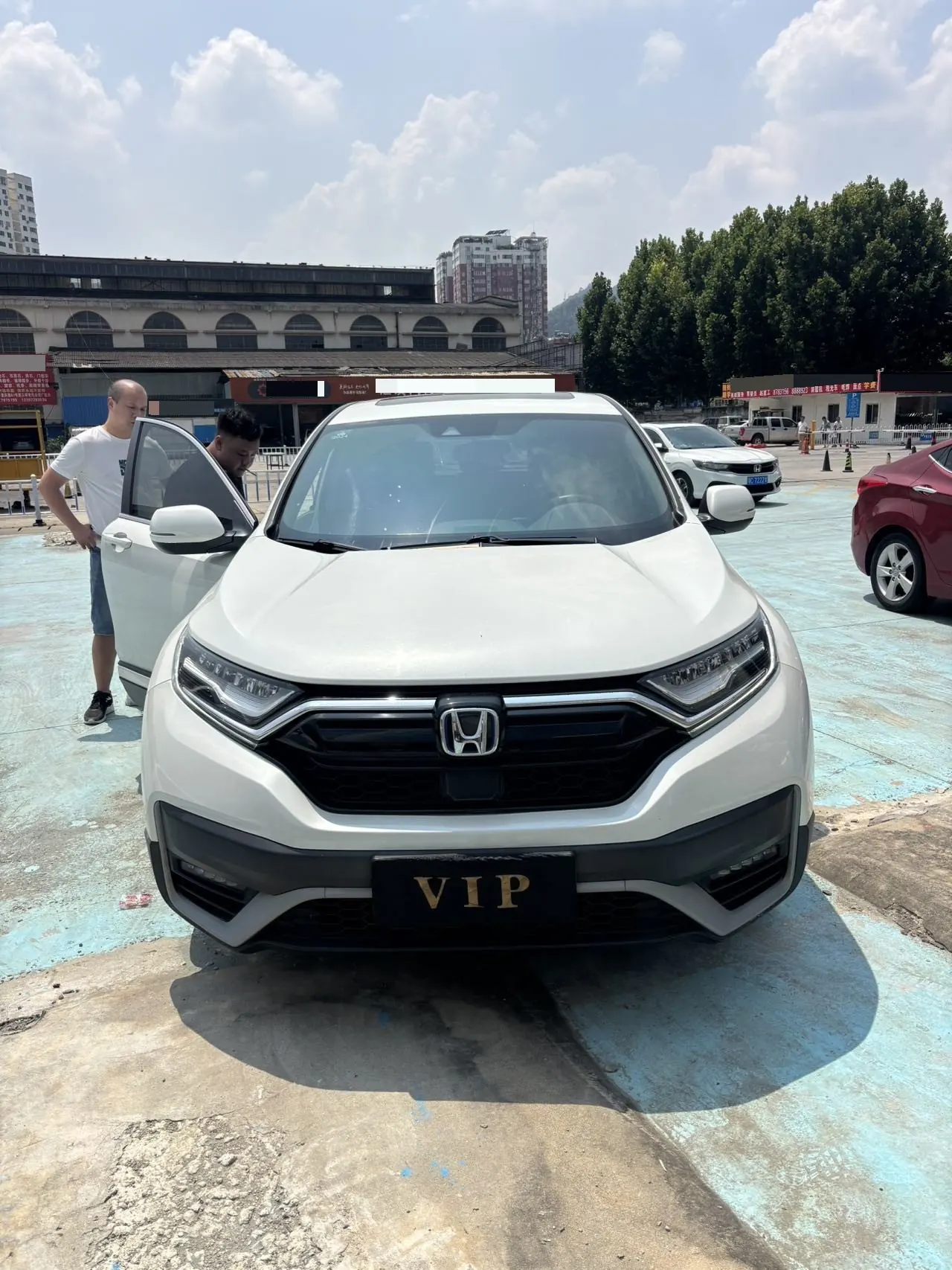 Honda 2021 CR-V hybrid 2.0 stepless two-wheel drive sharp and clean version automatic transmission 3