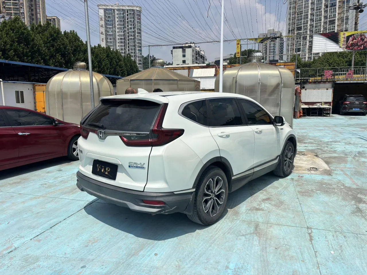 Honda 2021 CR-V hybrid 2.0 stepless two-wheel drive sharp and clean version automatic transmission 4