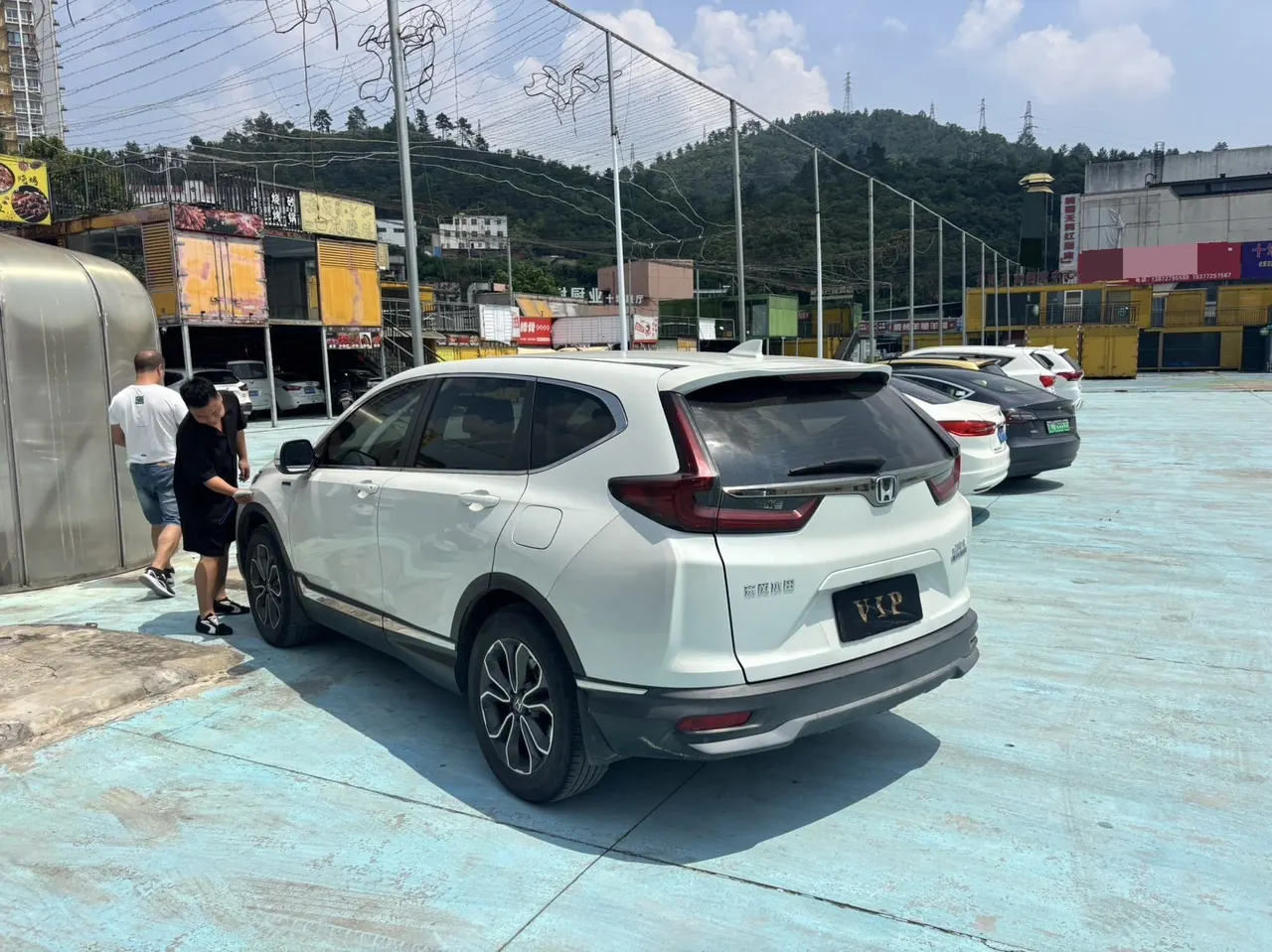 Honda 2021 CR-V hybrid 2.0 stepless two-wheel drive sharp and clean version automatic transmission 6