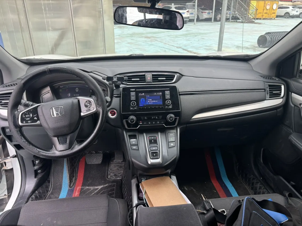 Honda 2021 CR-V hybrid 2.0 stepless two-wheel drive sharp and clean version automatic transmission 9