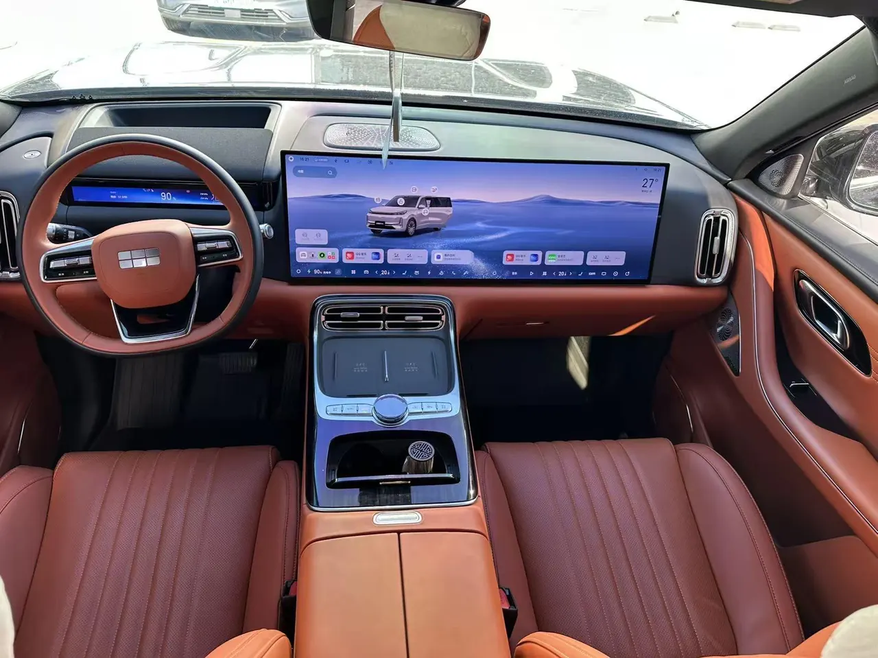 Geely Galaxy 2025 M9 1.5T 210km 4-wheel drive pilot version automatic gear 3